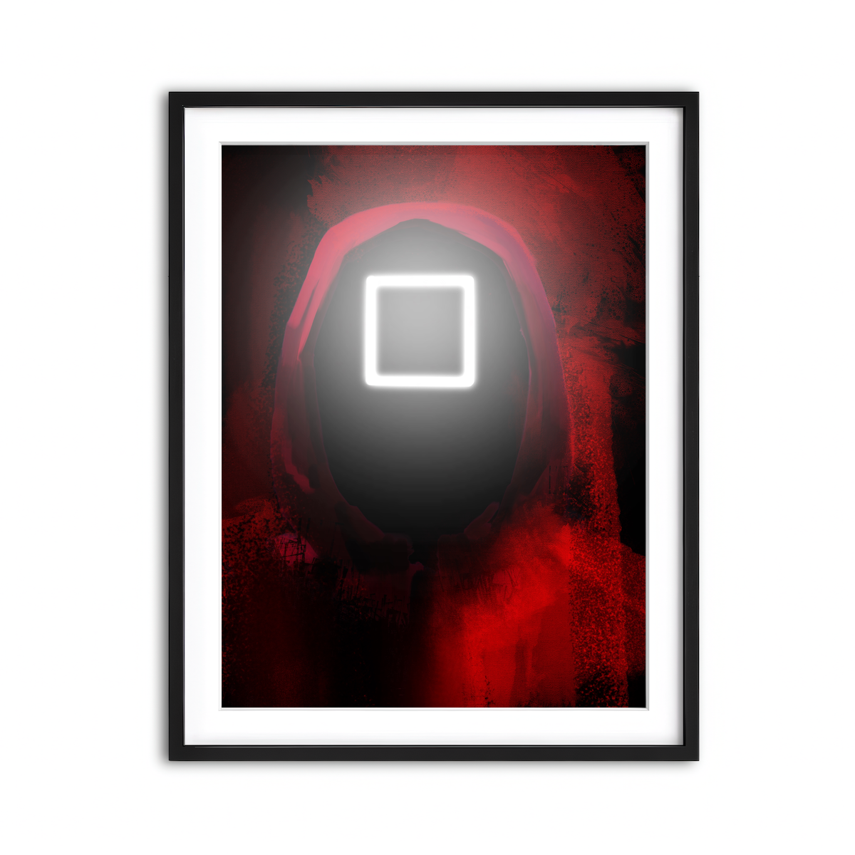 Framed Print 3x4 Black