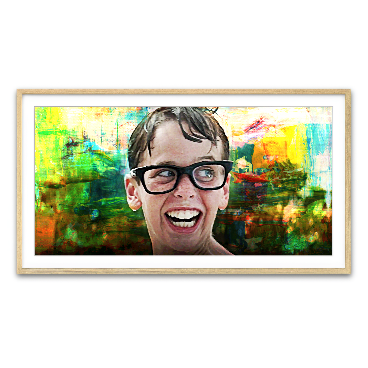 Framed Print 2x1 Natural