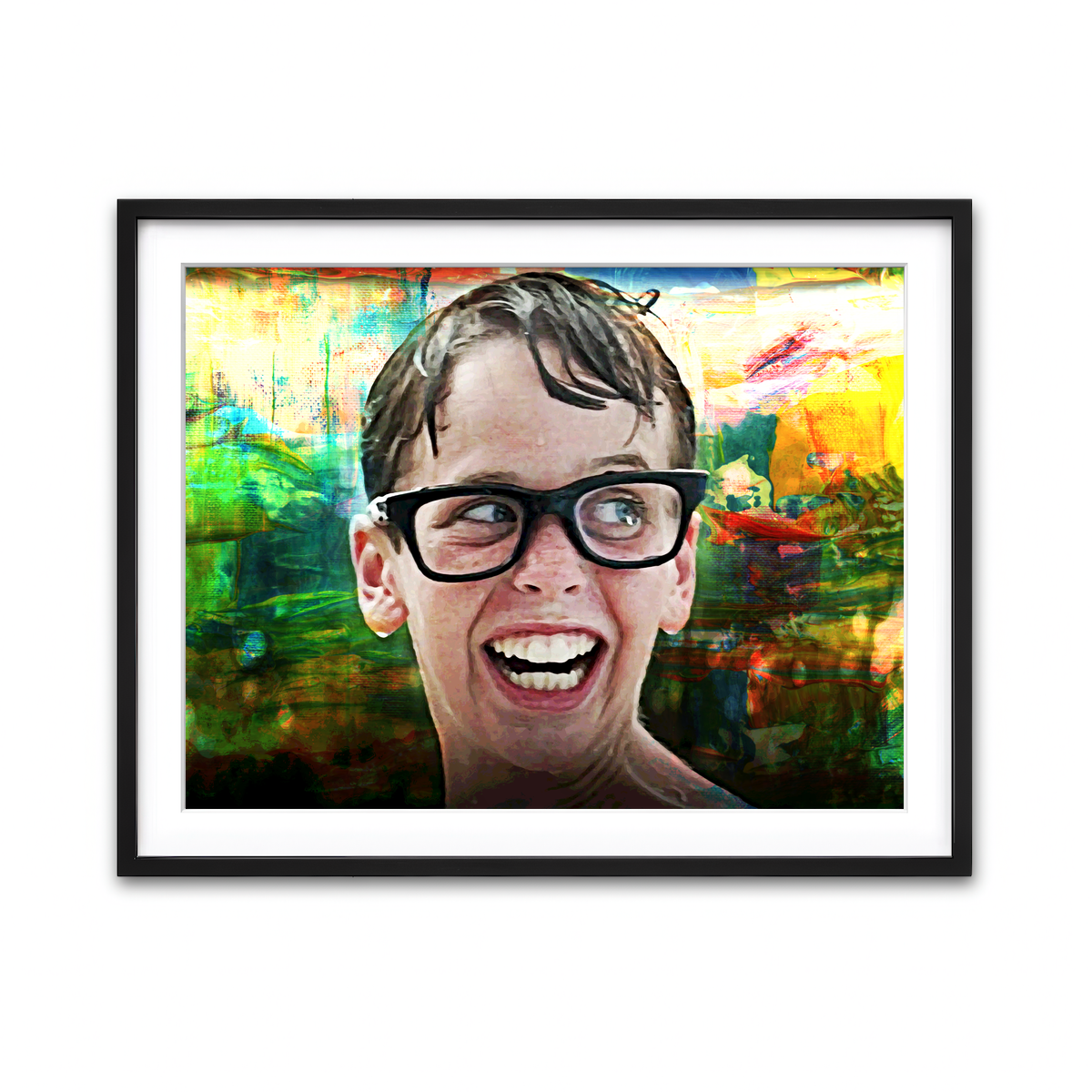 Framed Print 4x3 Black