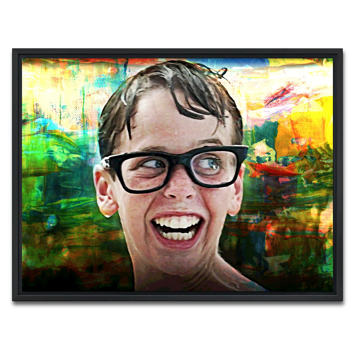 AUTO-MOCKUP WHITE | Squints | 1 Piece | Black Framed Canvas | group=4x3