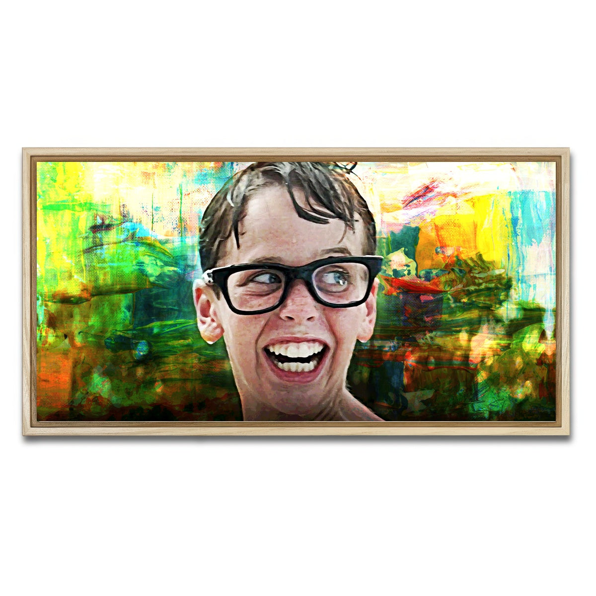 AUTO-MOCKUP WHITE | Squints | 1 Piece | Natural Framed Canvas | group=2x1