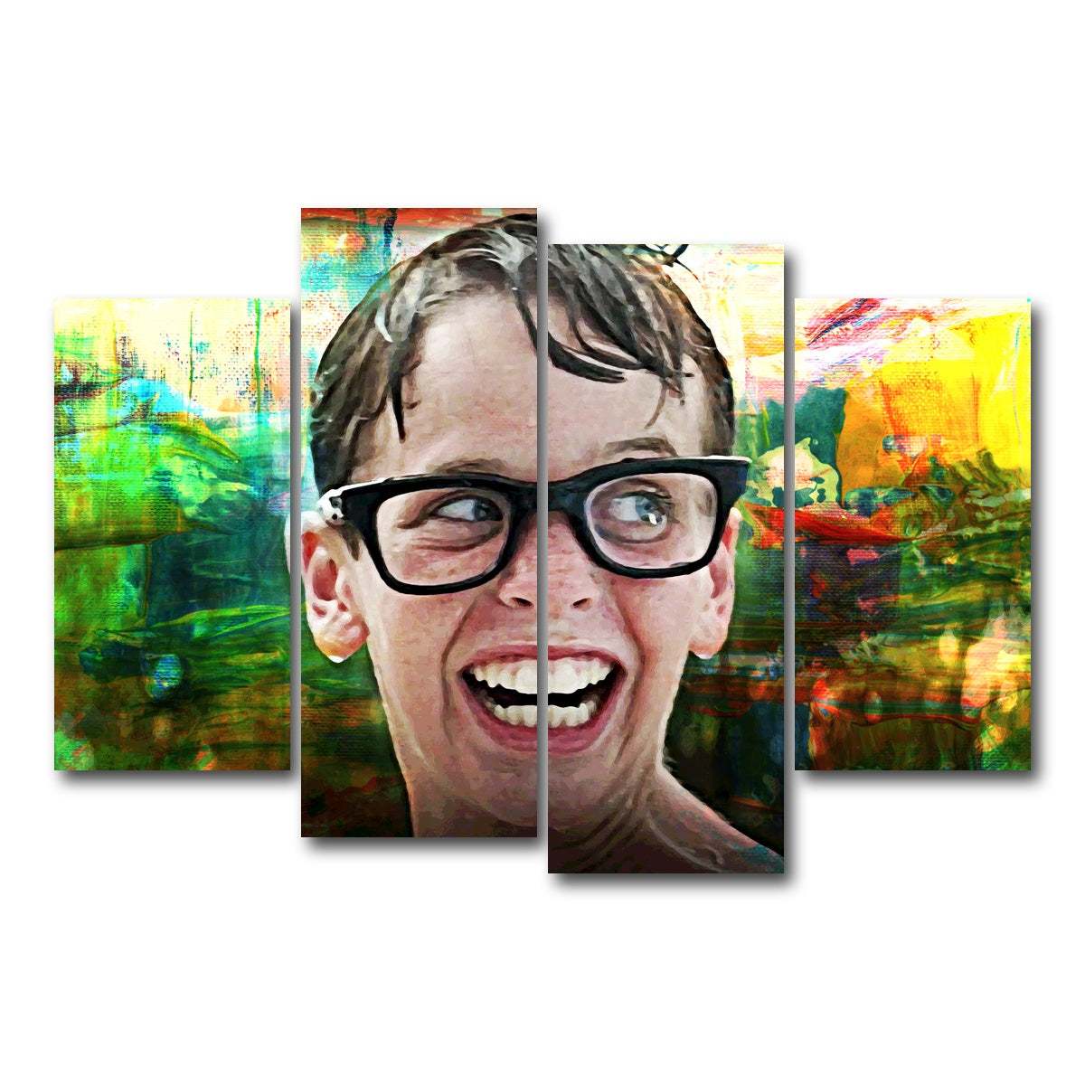 AUTO-MOCKUP WHITE | Squints | 4 Piece | Gallery Wrap Canvas | group=4_short