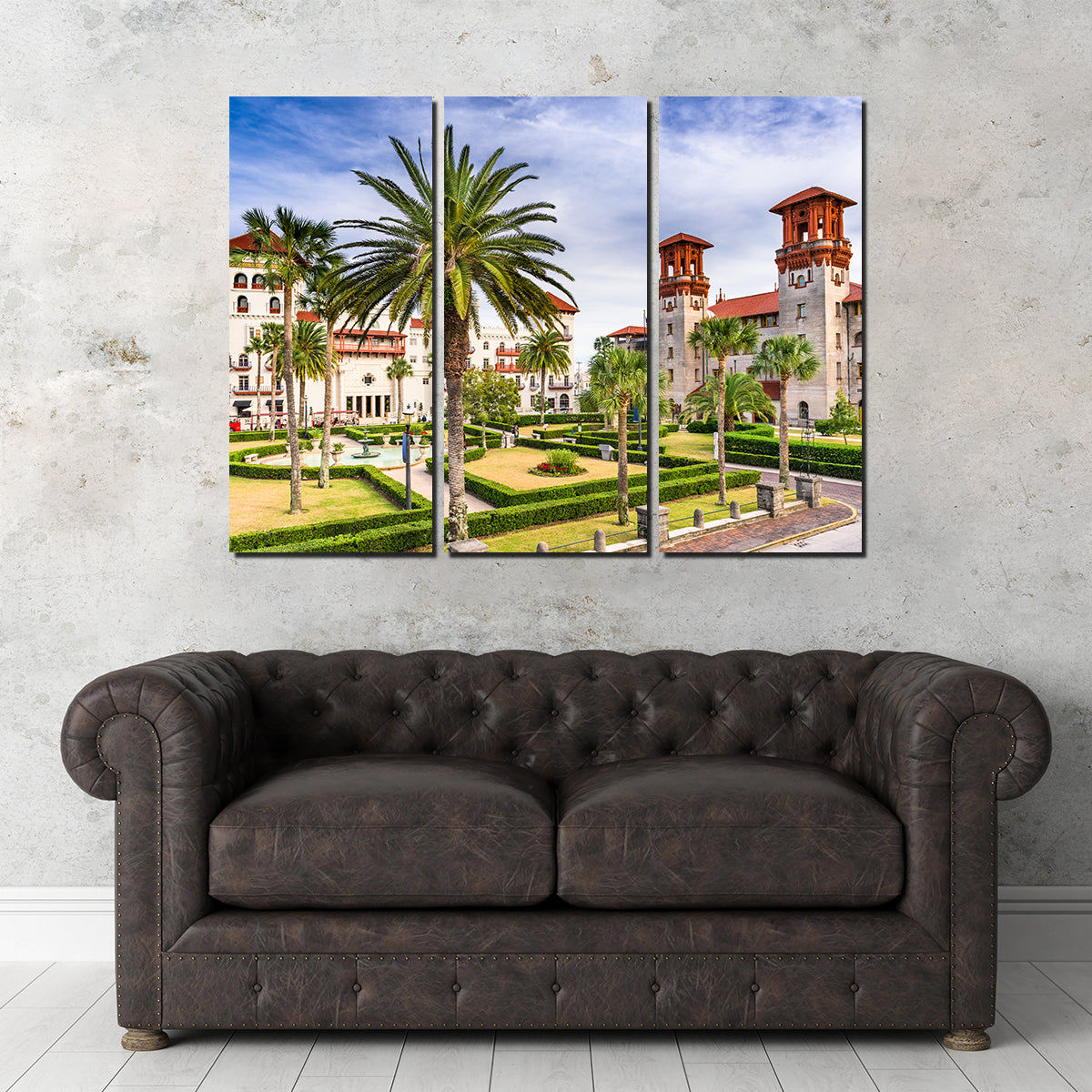 St. Augustine - Alcazar Courtyard Wall Art