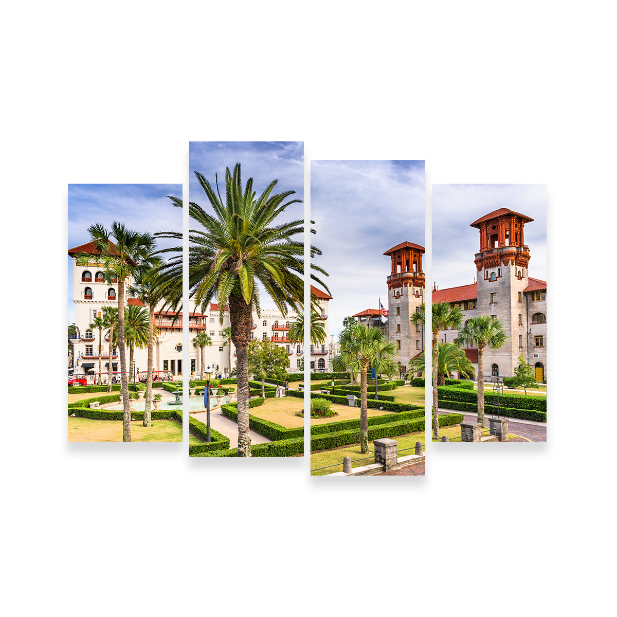 St. Augustine - Alcazar Courtyard Wall Art