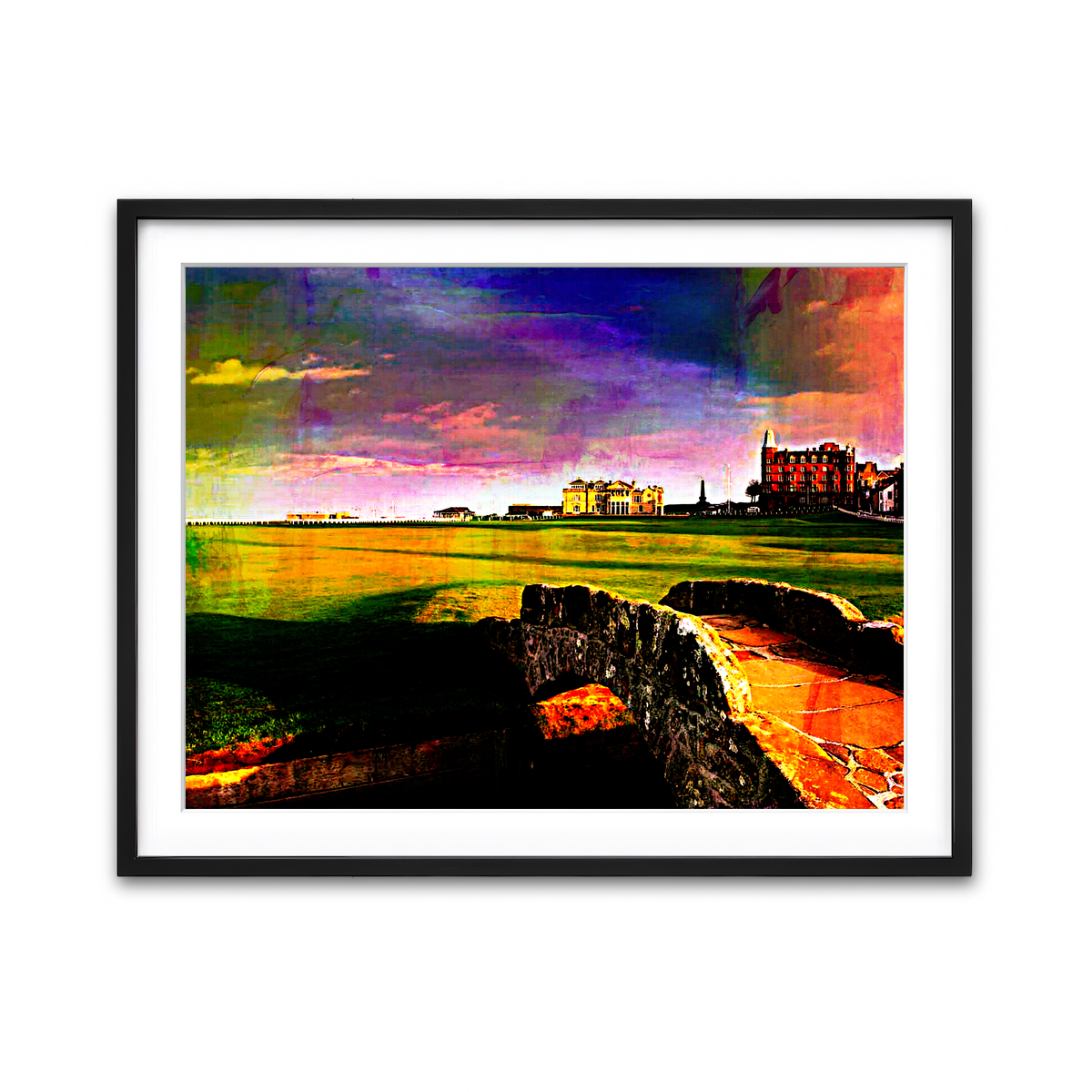 Framed Print 4x3 Black