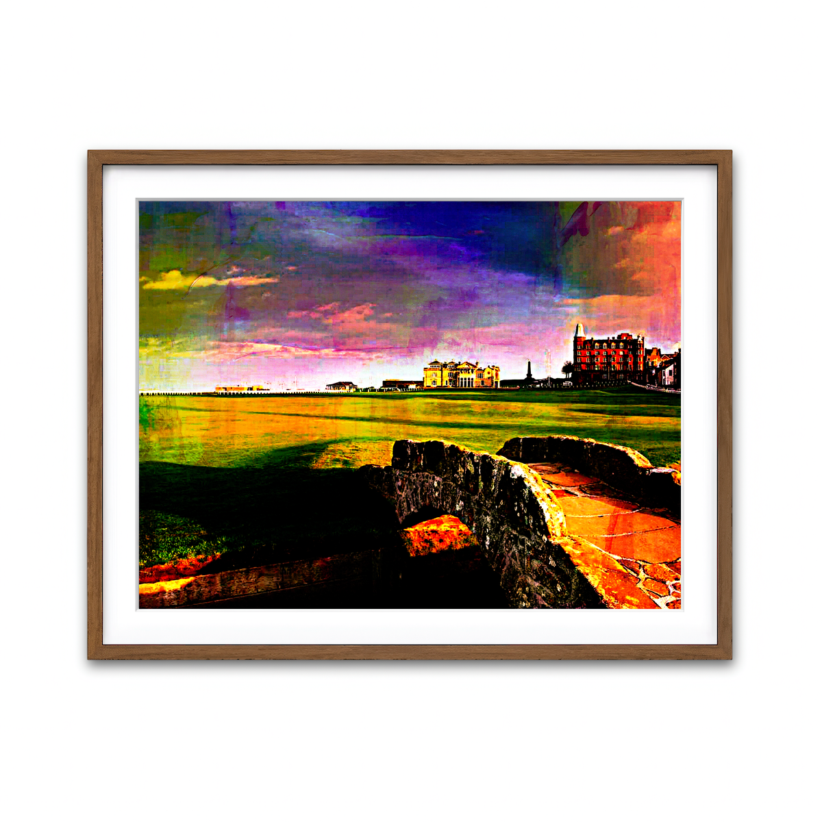 Framed Print 4x3 Walnut