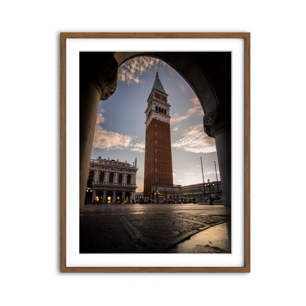 Framed Print 3x4 Walnut