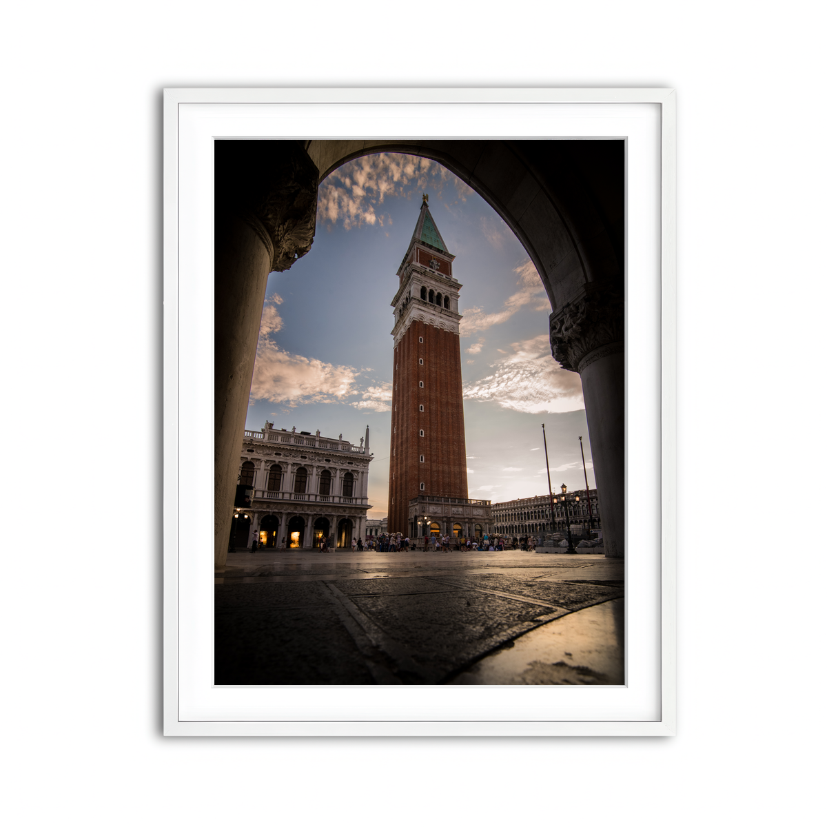 Framed Print 3x4 White