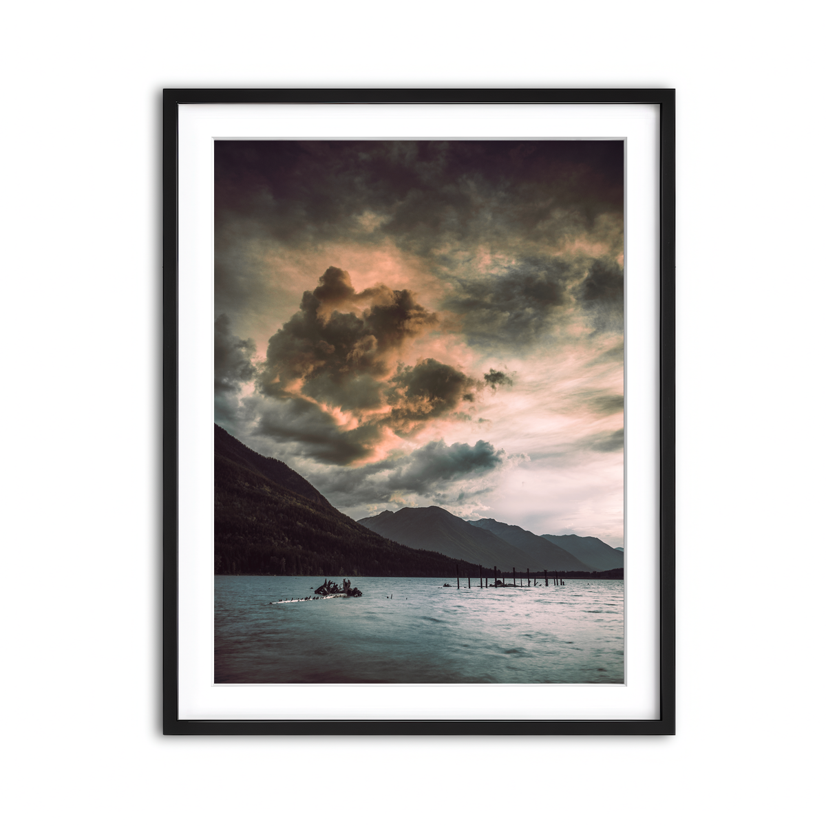 Framed Print 3x4 Black