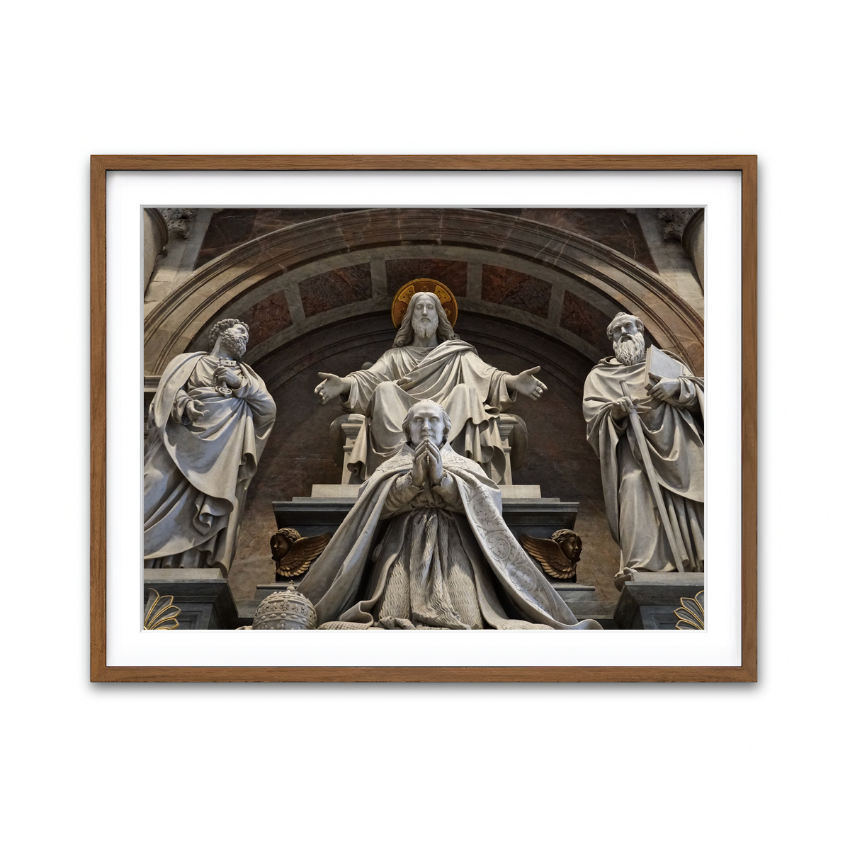 Framed Print 4x3 Walnut