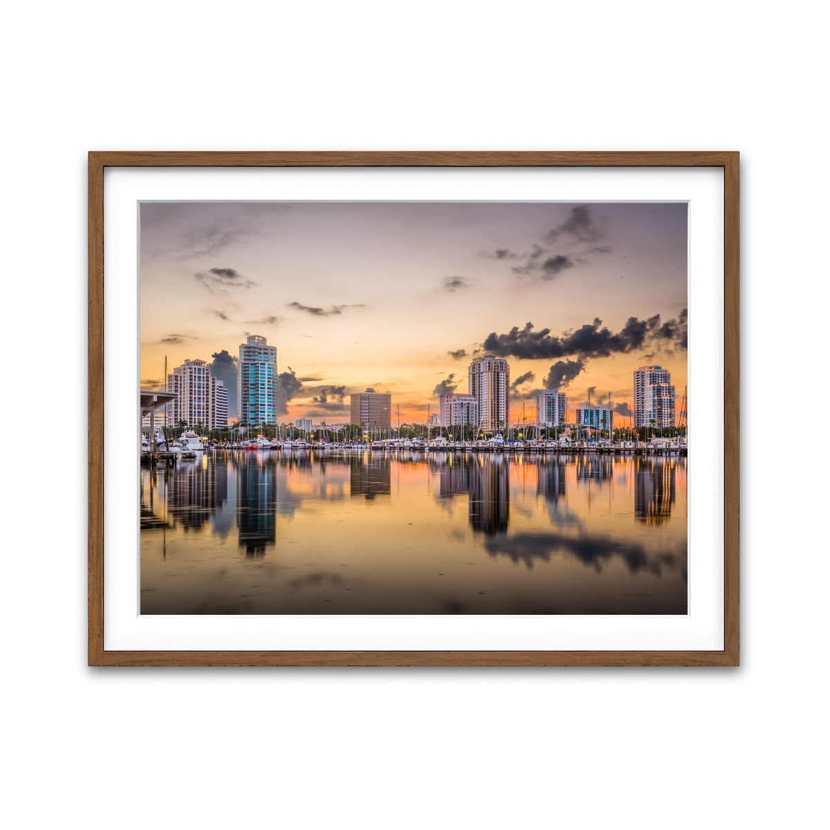 Framed Print 4x3 Walnut