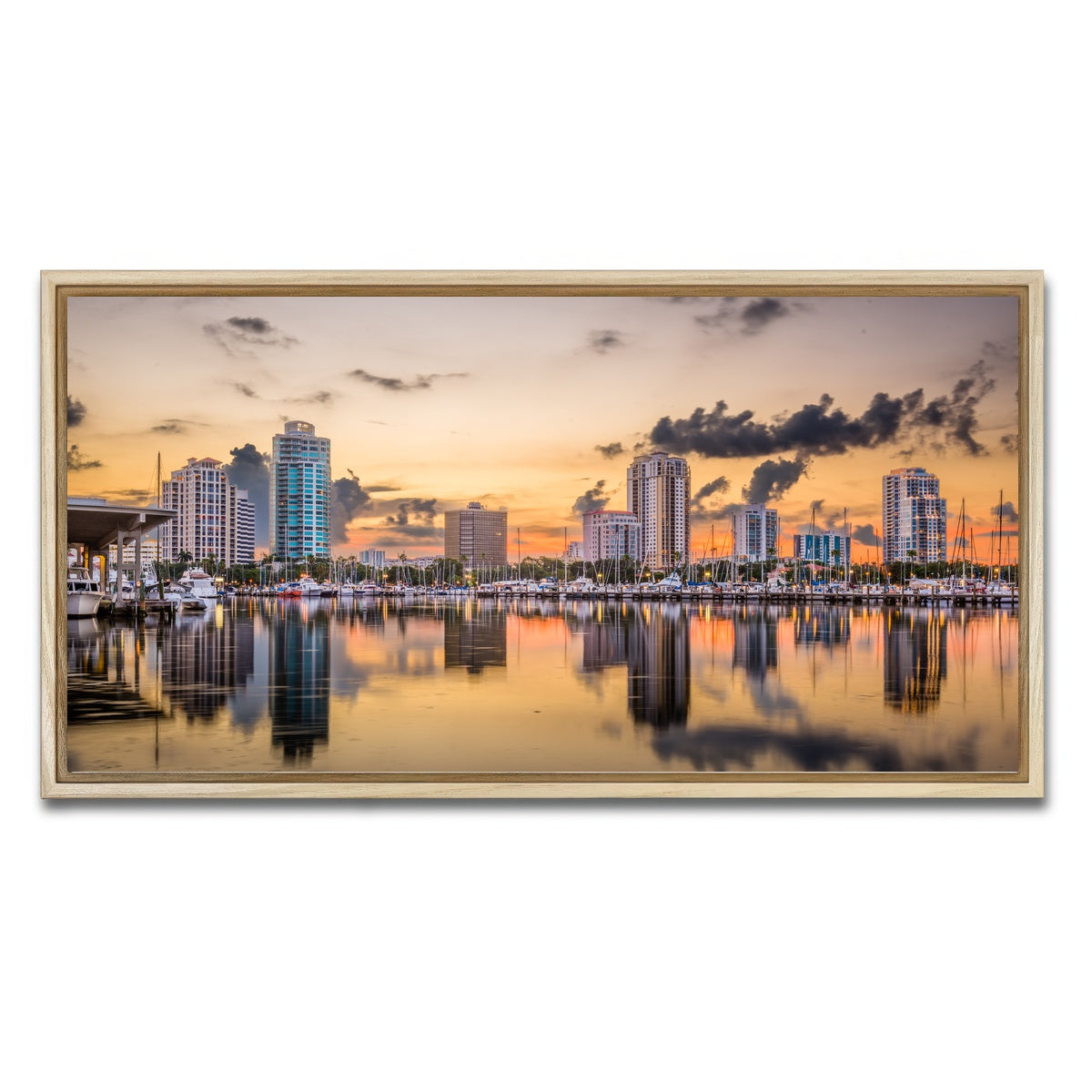 AUTO-MOCKUP WHITE | St. Petersburg | 1 Piece | Natural Framed Canvas | group=2x1