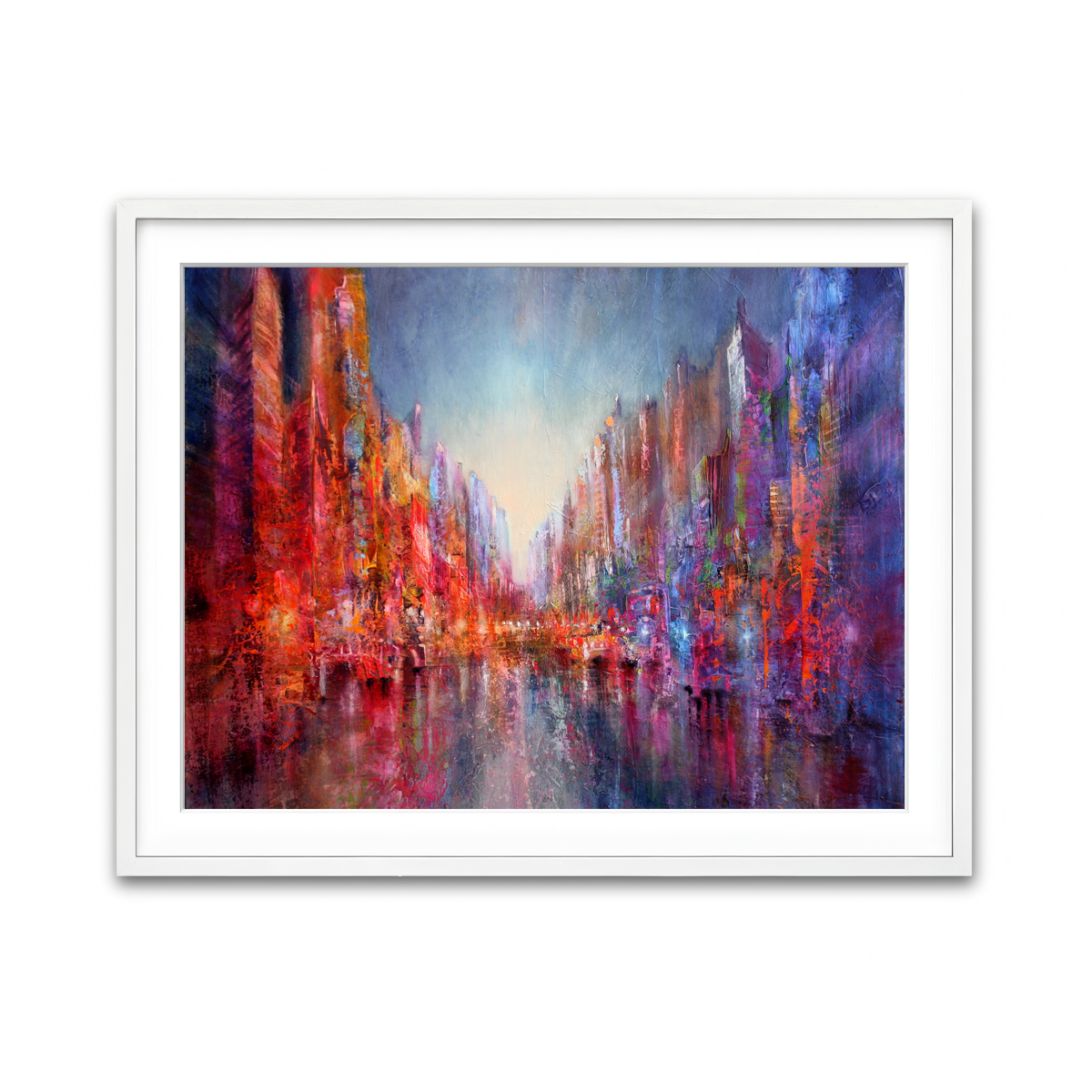 Framed Print 4x3 White