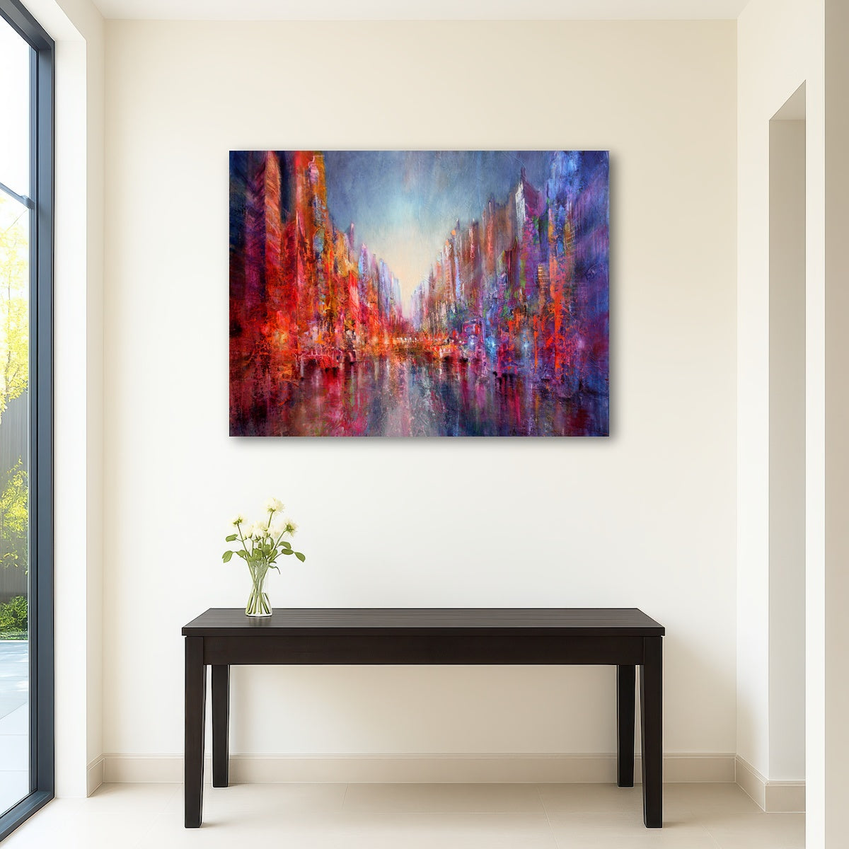 AUTO-MOCKUP ROOM | Stadt am Fluss