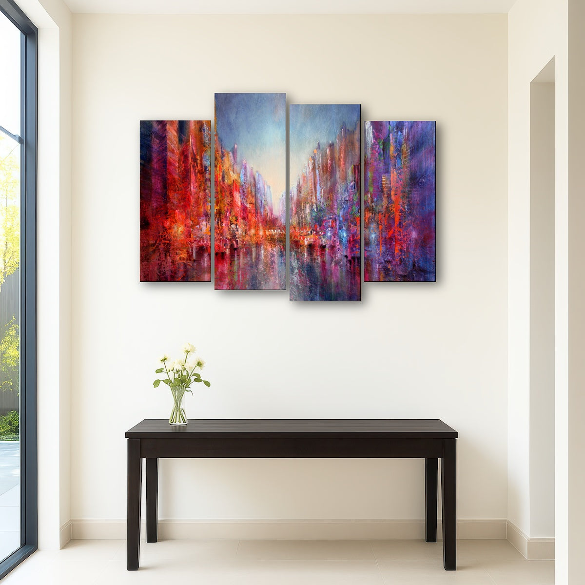 AUTO-MOCKUP ROOM | Stadt am Fluss