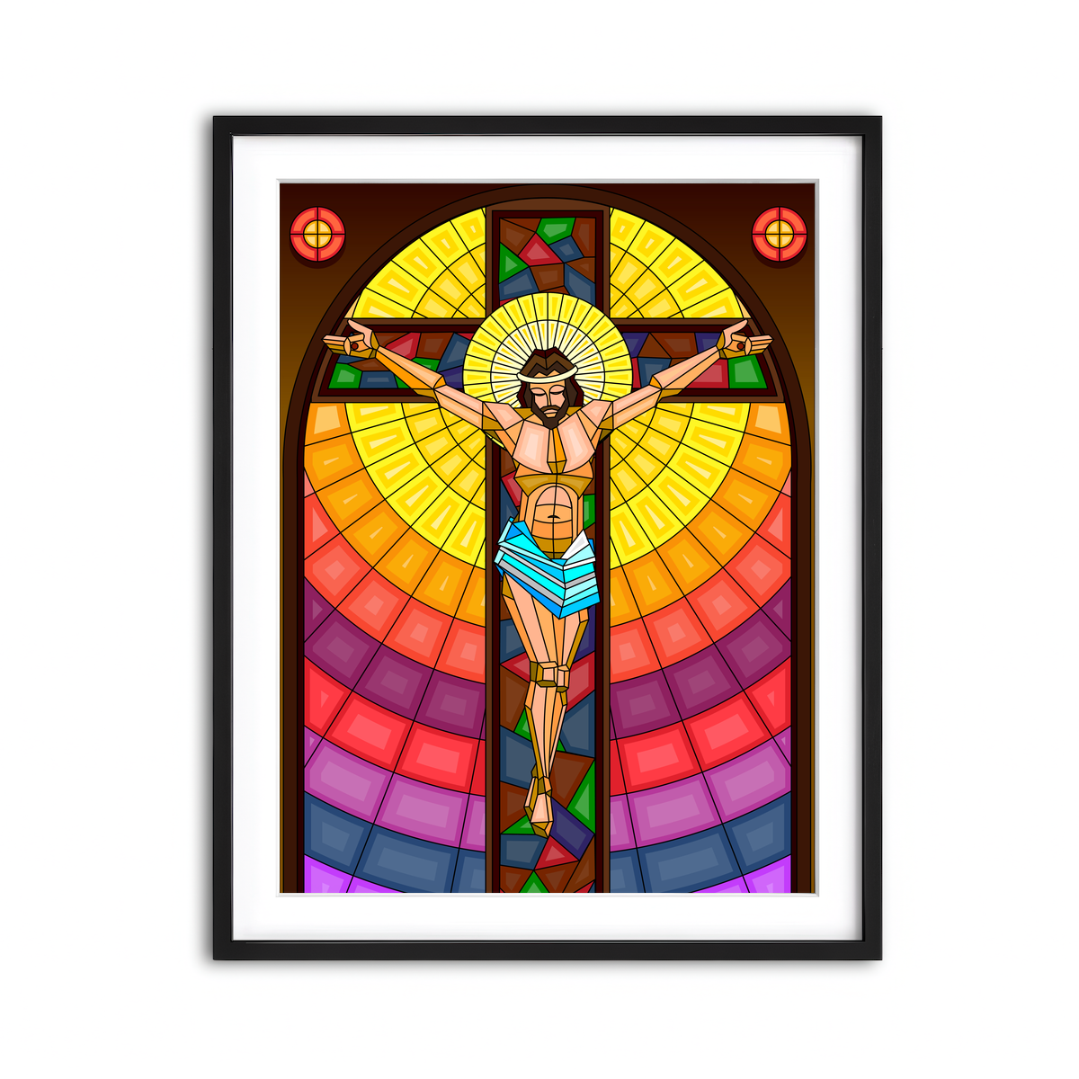 Framed Print 3x4 Black