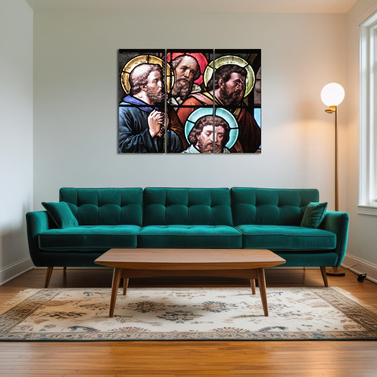 AUTO-MOCKUP ROOM | Stained Glass