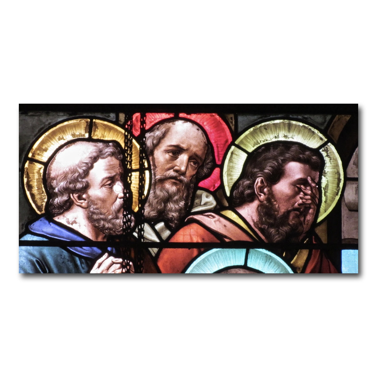 AUTO-MOCKUP WHITE | Stained Glass | 1 Piece | Gallery Wrap Canvas | group=2x1