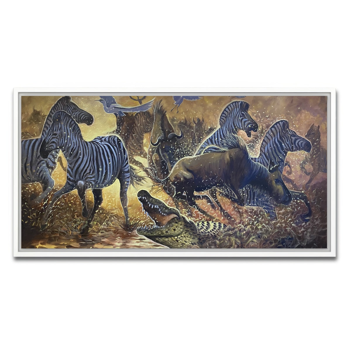 AUTO-MOCKUP WHITE | Stampede | 1 Piece | White Framed Canvas | group=2x1