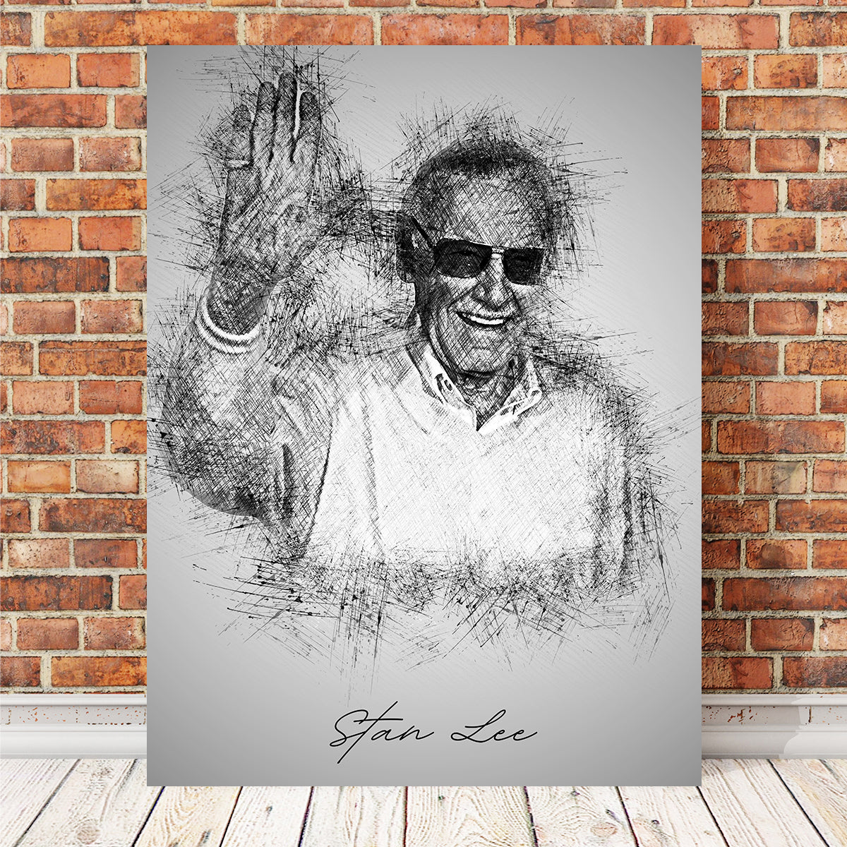 Stan Lee Wall Art