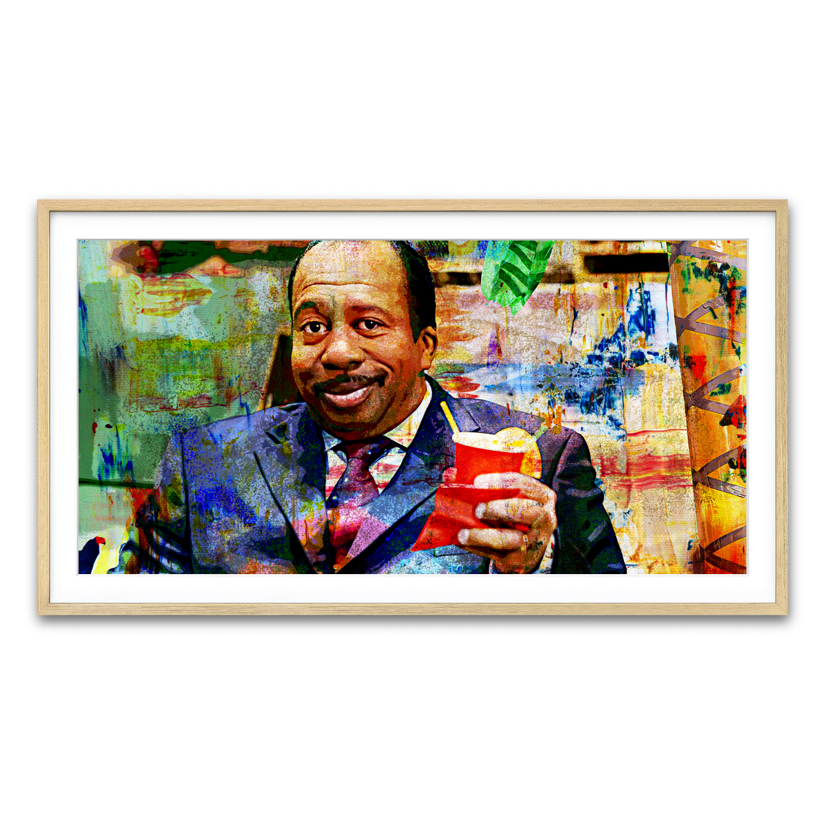 Framed Print 2x1 Natural