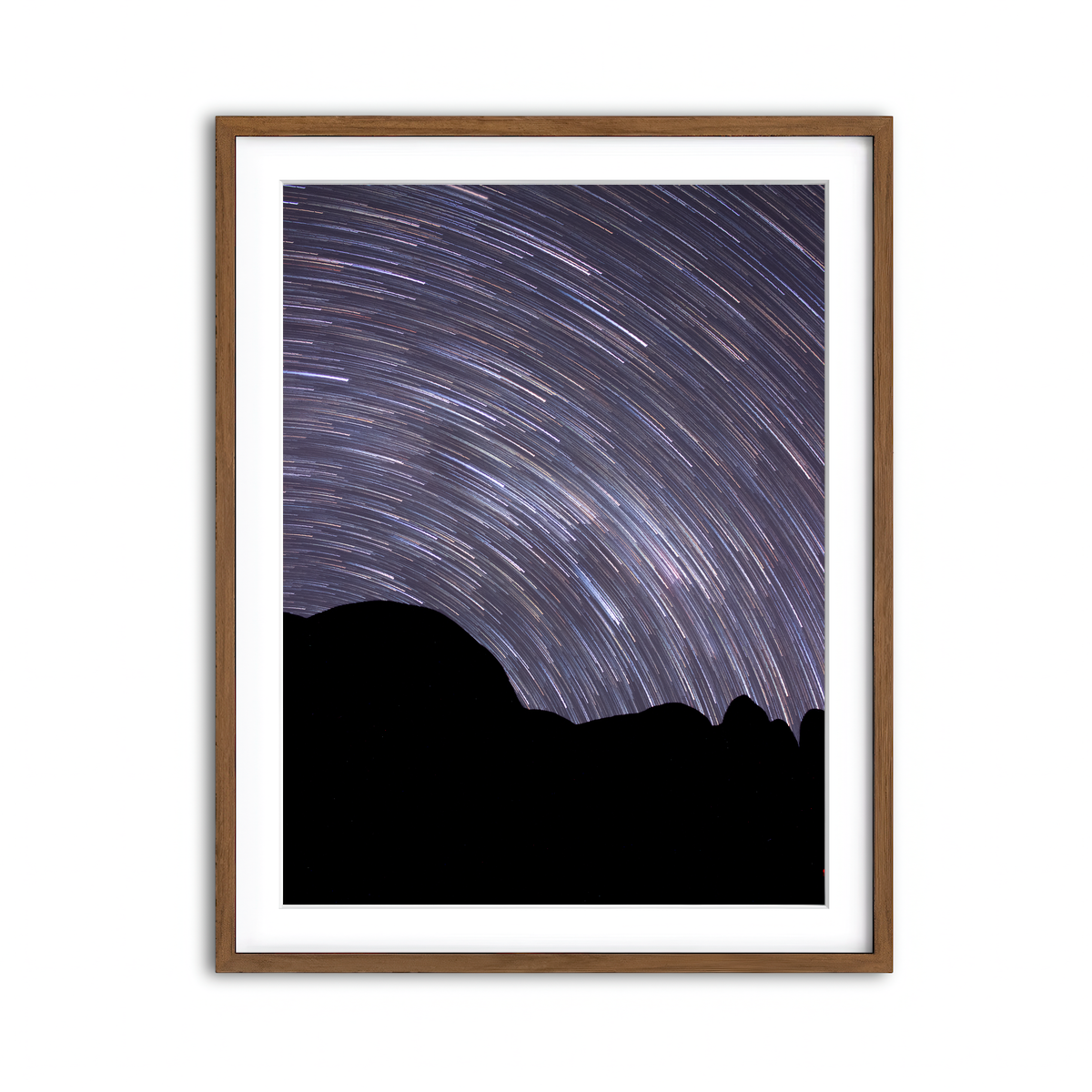 Framed Print 3x4 Walnut