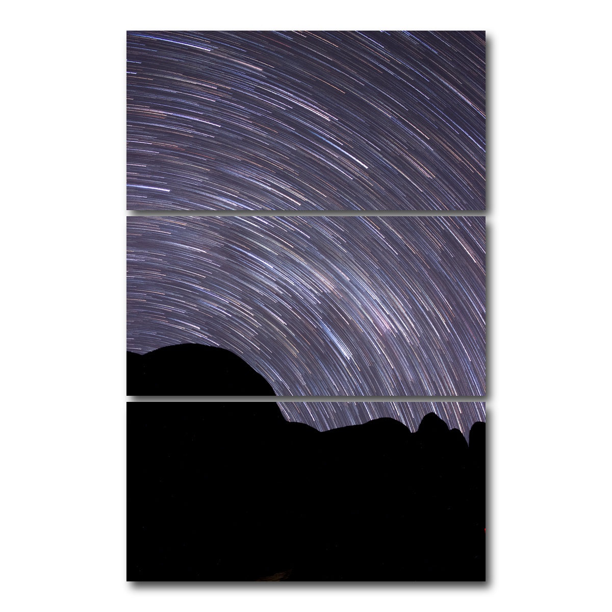 AUTO-MOCKUP WHITE | Star Rain | 3 Piece | Gallery Wrap Canvas | group=12x24_stacked