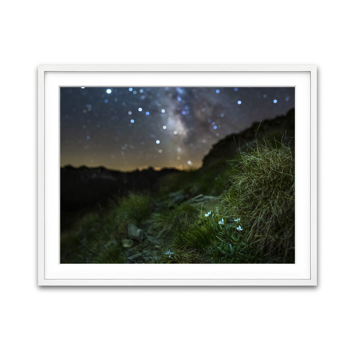 Framed Print 4x3 White