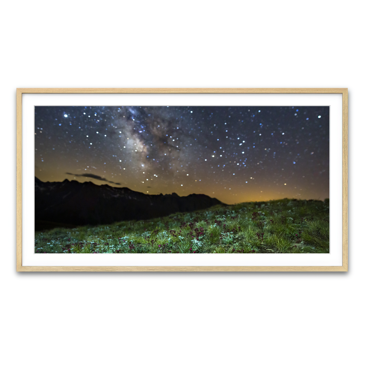 Framed Print 2x1 Natural