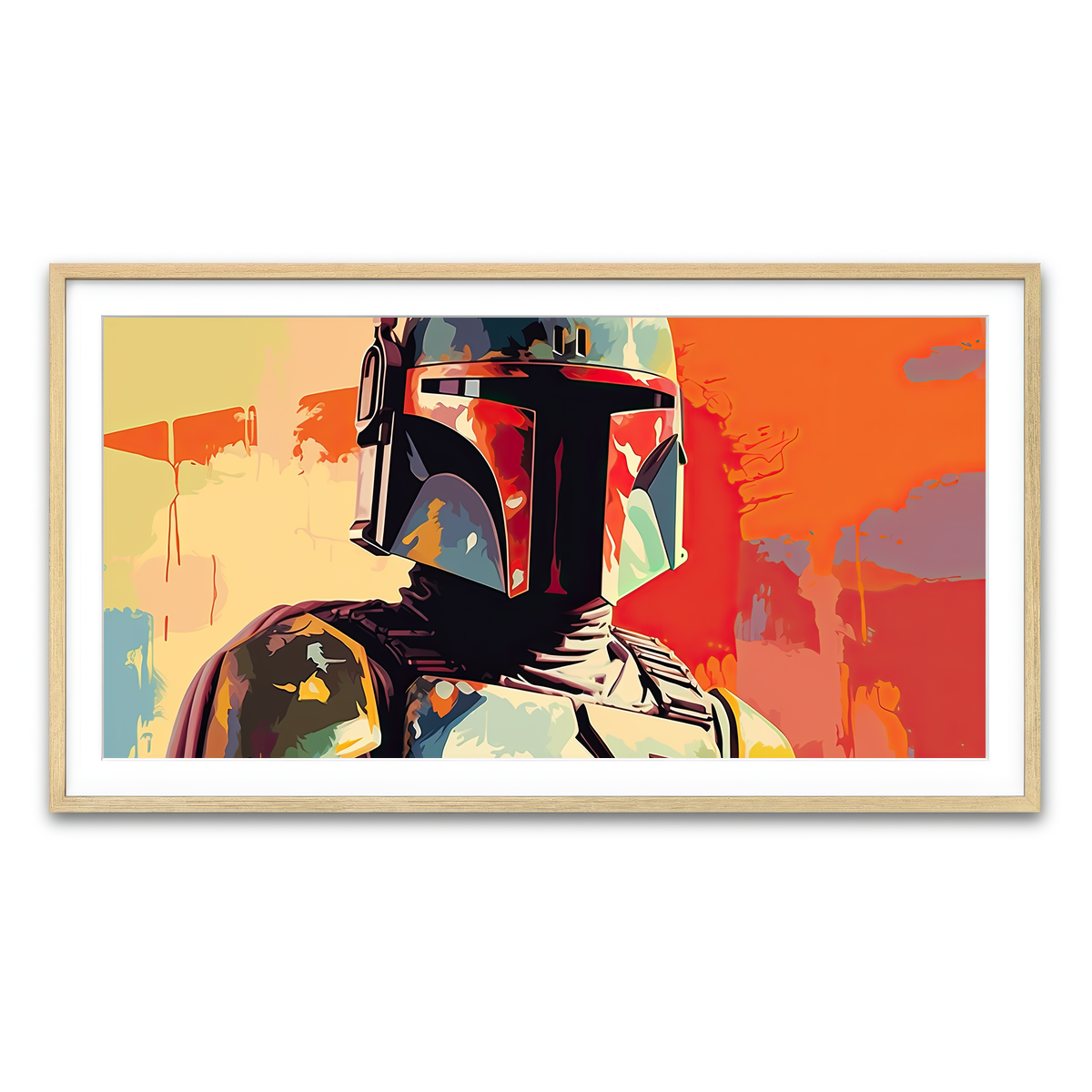 Framed Print 2x1 Natural