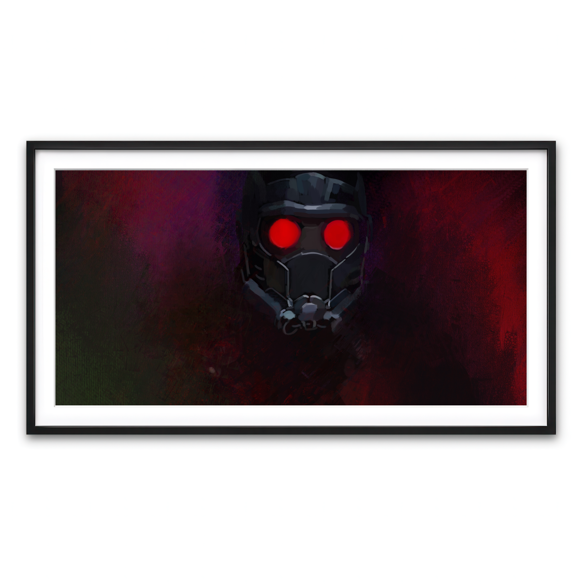 Framed Print 2x1 Black