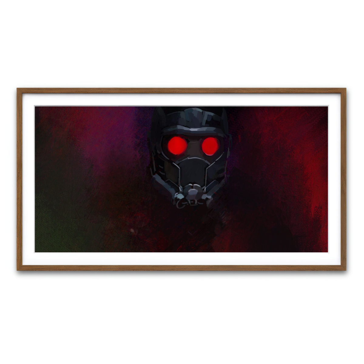 Framed Print 2x1 Walnut