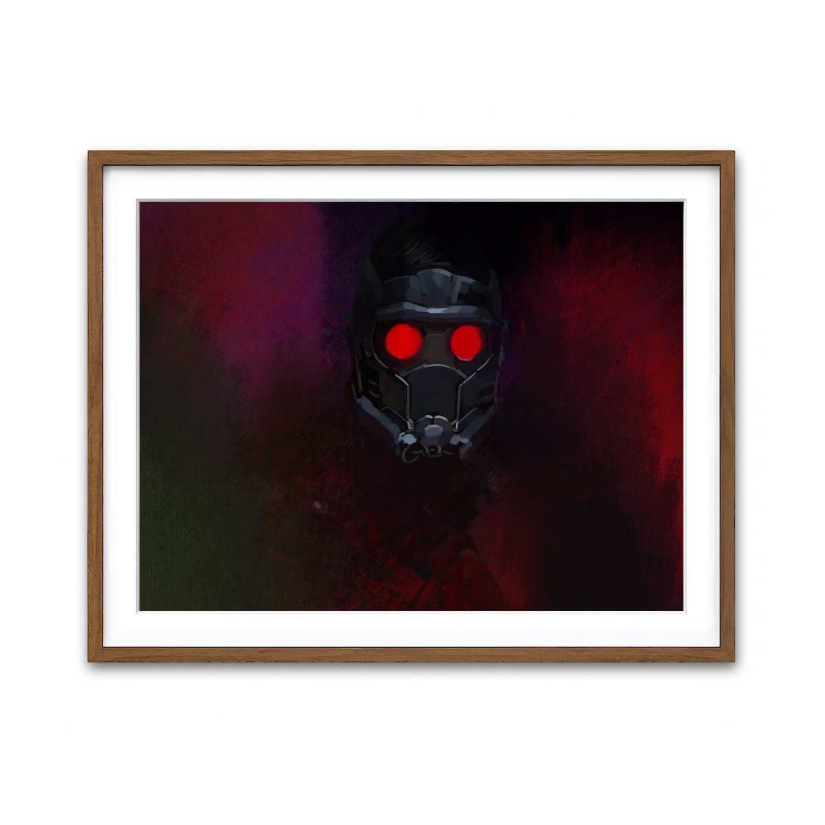 Framed Print 4x3 Walnut