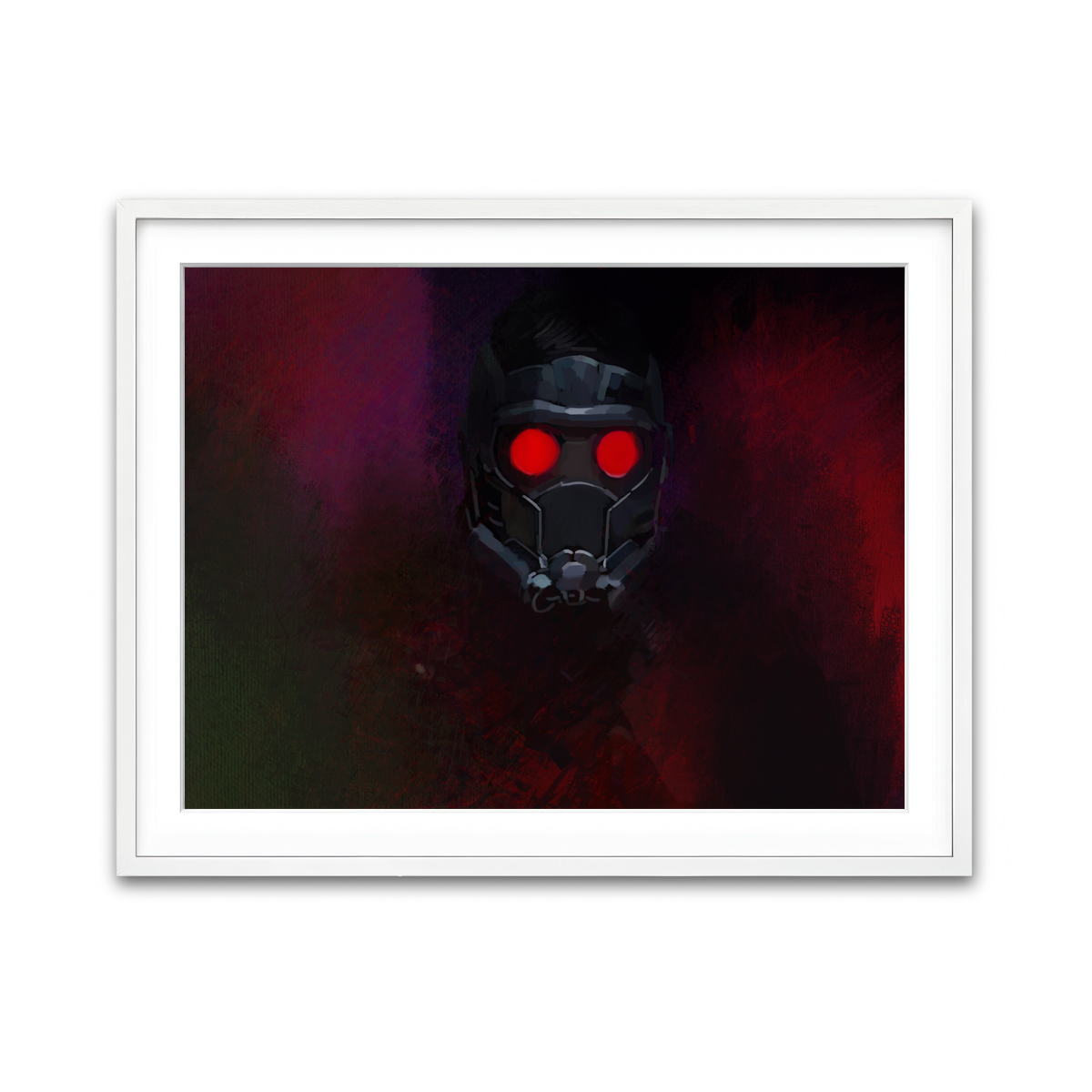 Framed Print 4x3 White