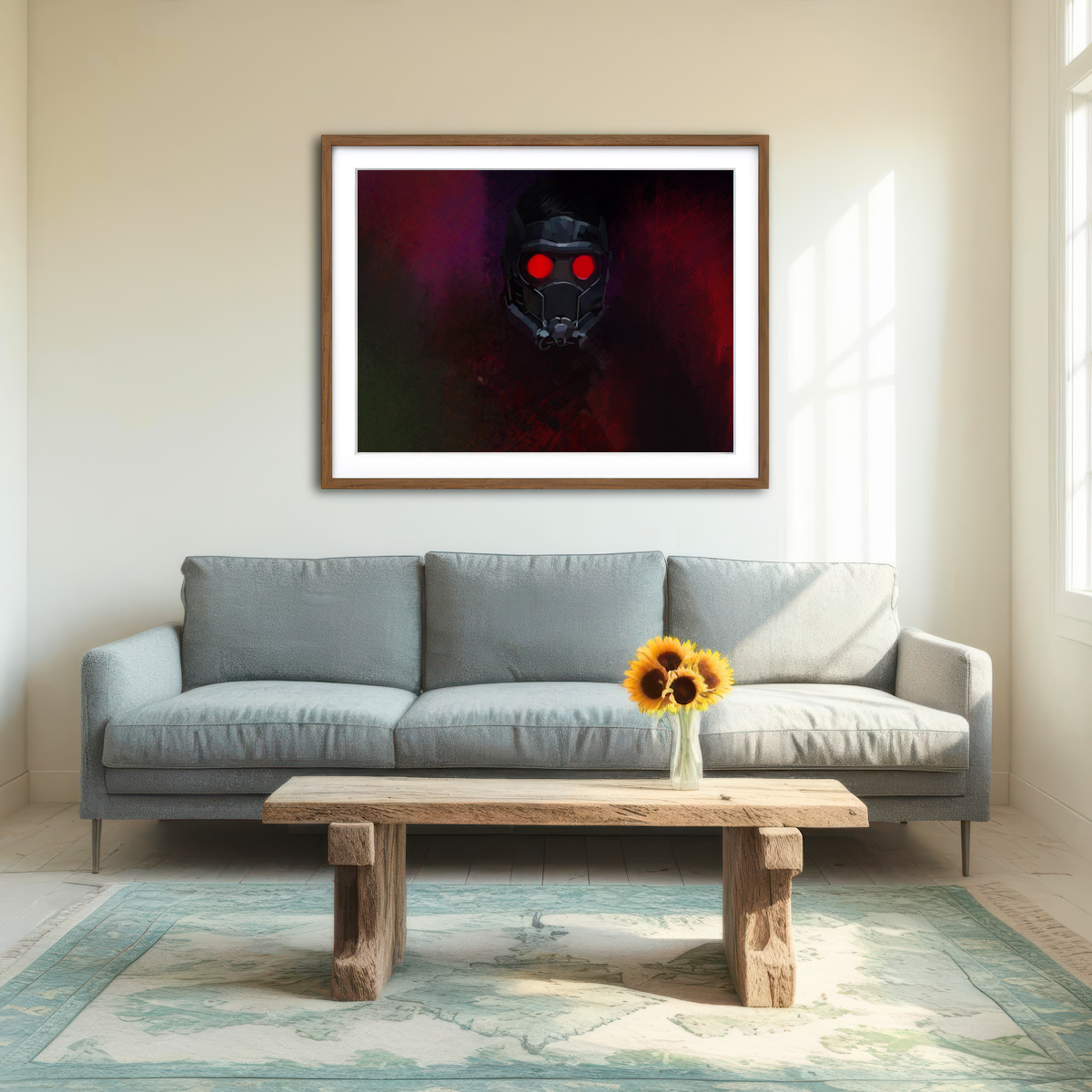 AUTO-MOCKUP ROOM | Star Lord Wall Art