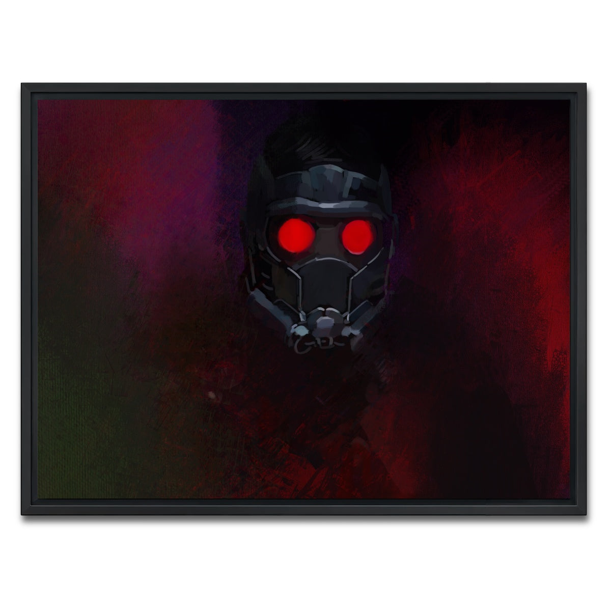 AUTO-MOCKUP WHITE | Star lord | 1 Piece | Black Framed Canvas | group=4x3