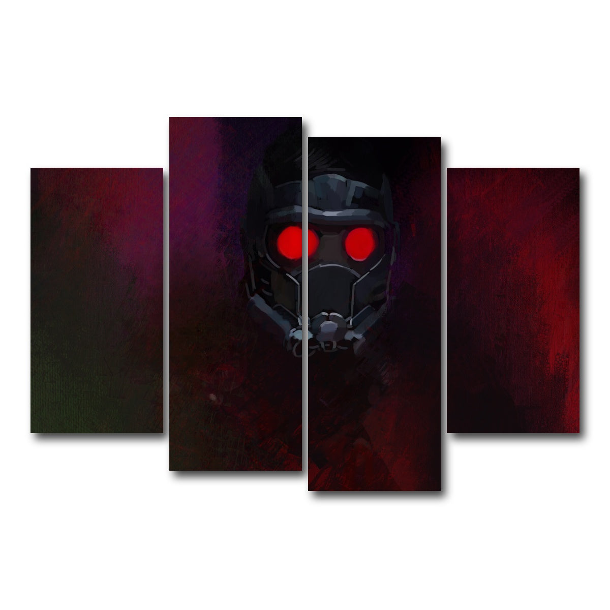 AUTO-MOCKUP WHITE | Star lord | 4 Piece | Gallery Wrap Canvas | group=4_short