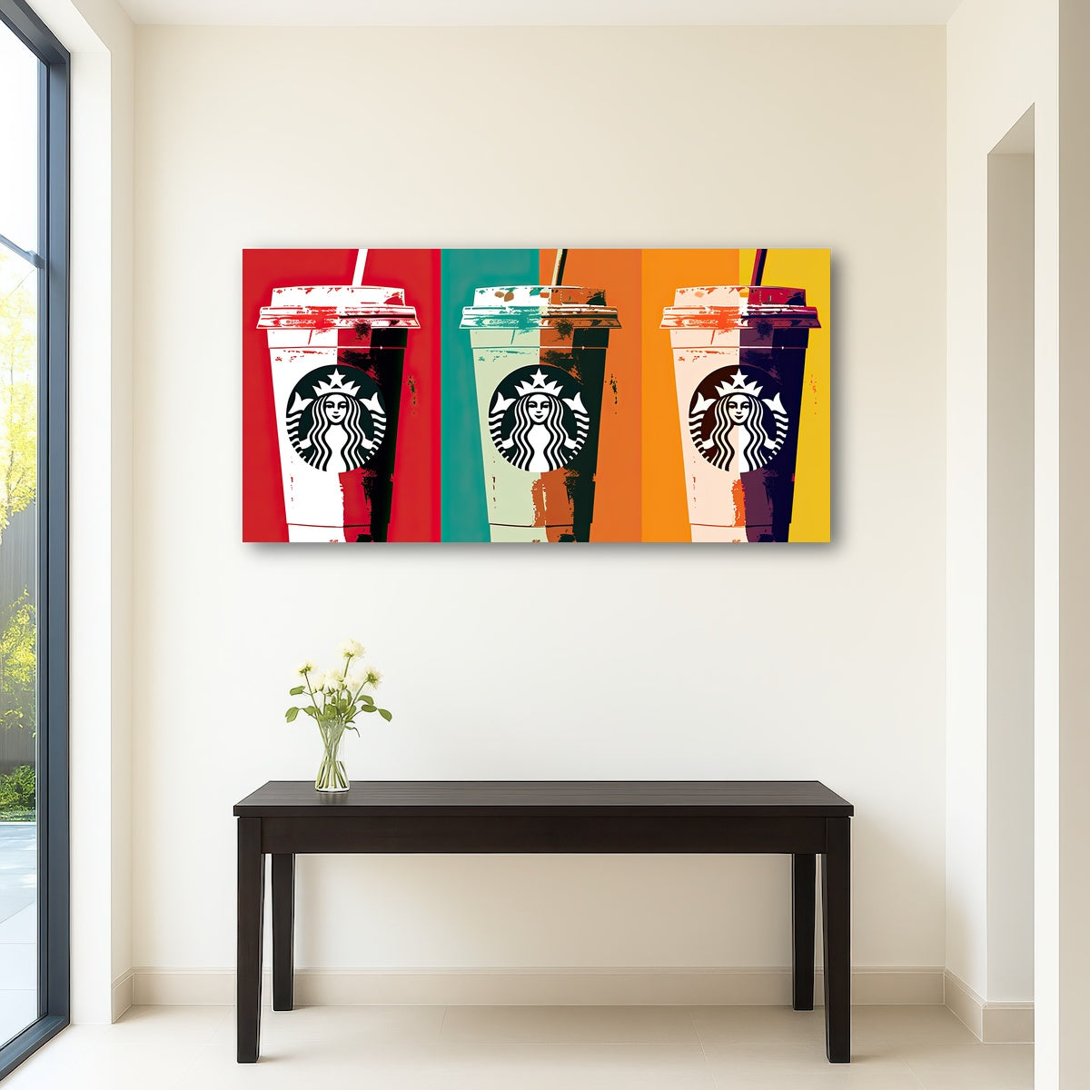 AUTO-MOCKUP ROOM | Starbucks Warhol