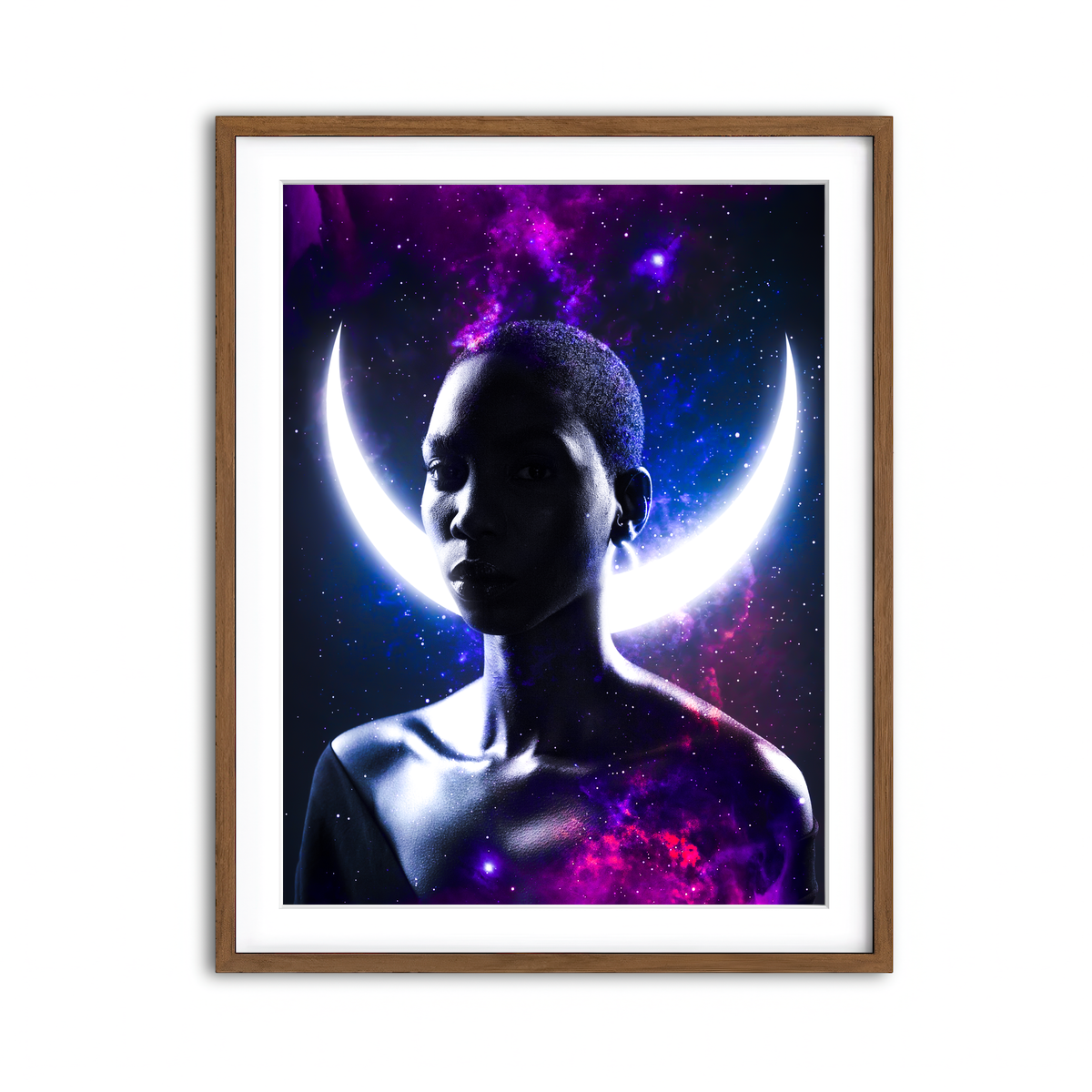 Framed Print 3x4 Walnut