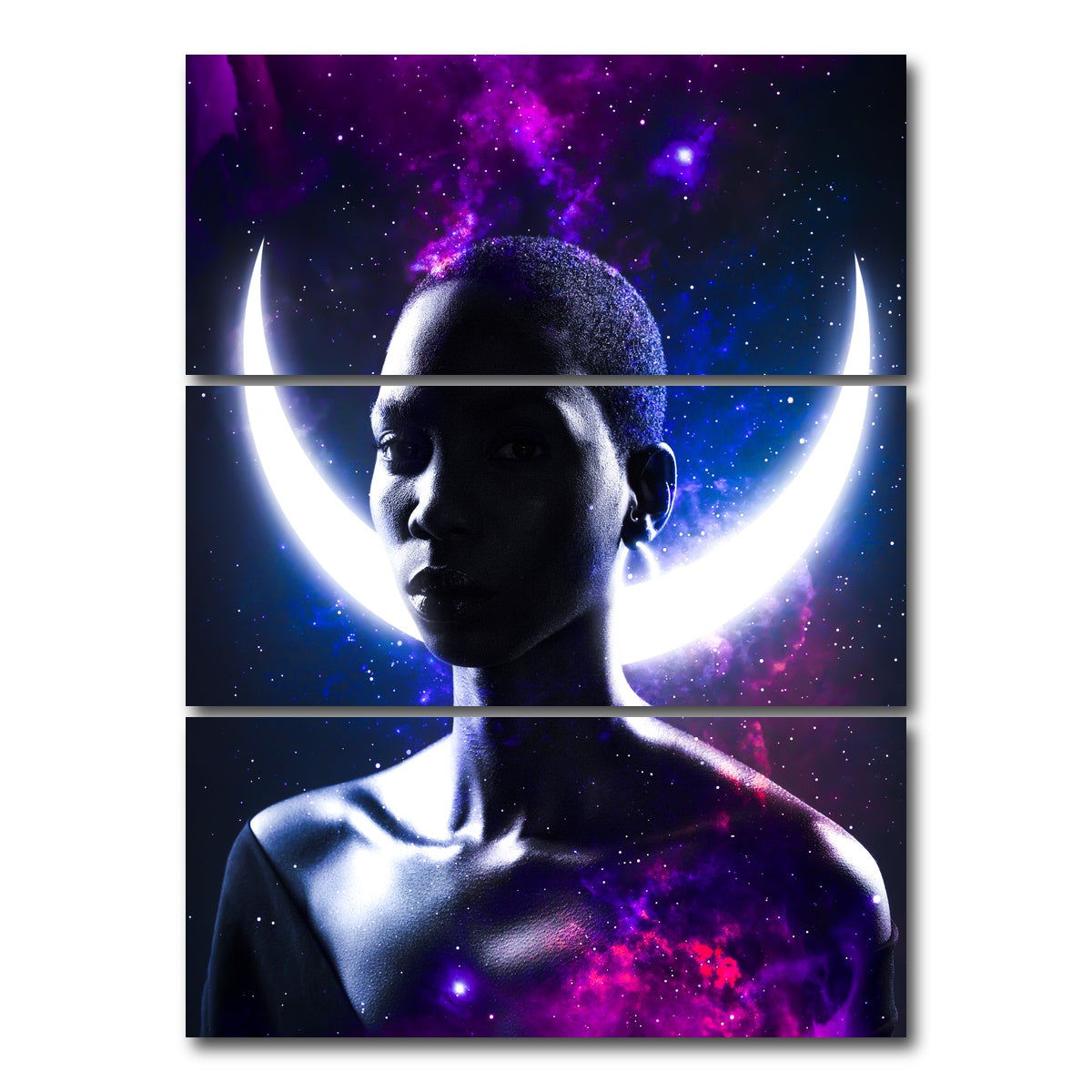 AUTO-MOCKUP WHITE | Stardust | 3 Piece | Gallery Wrap Canvas | group=8x18_stacked