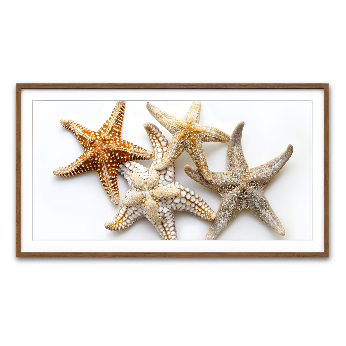 Framed Print 2x1 Walnut