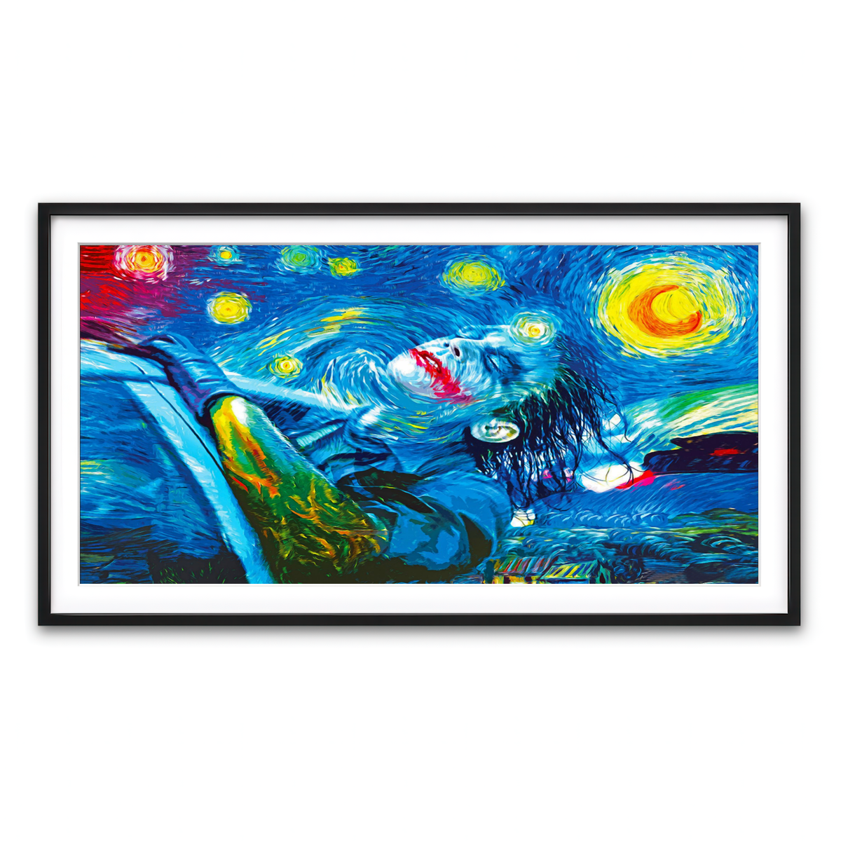 Framed Print 2x1 Black