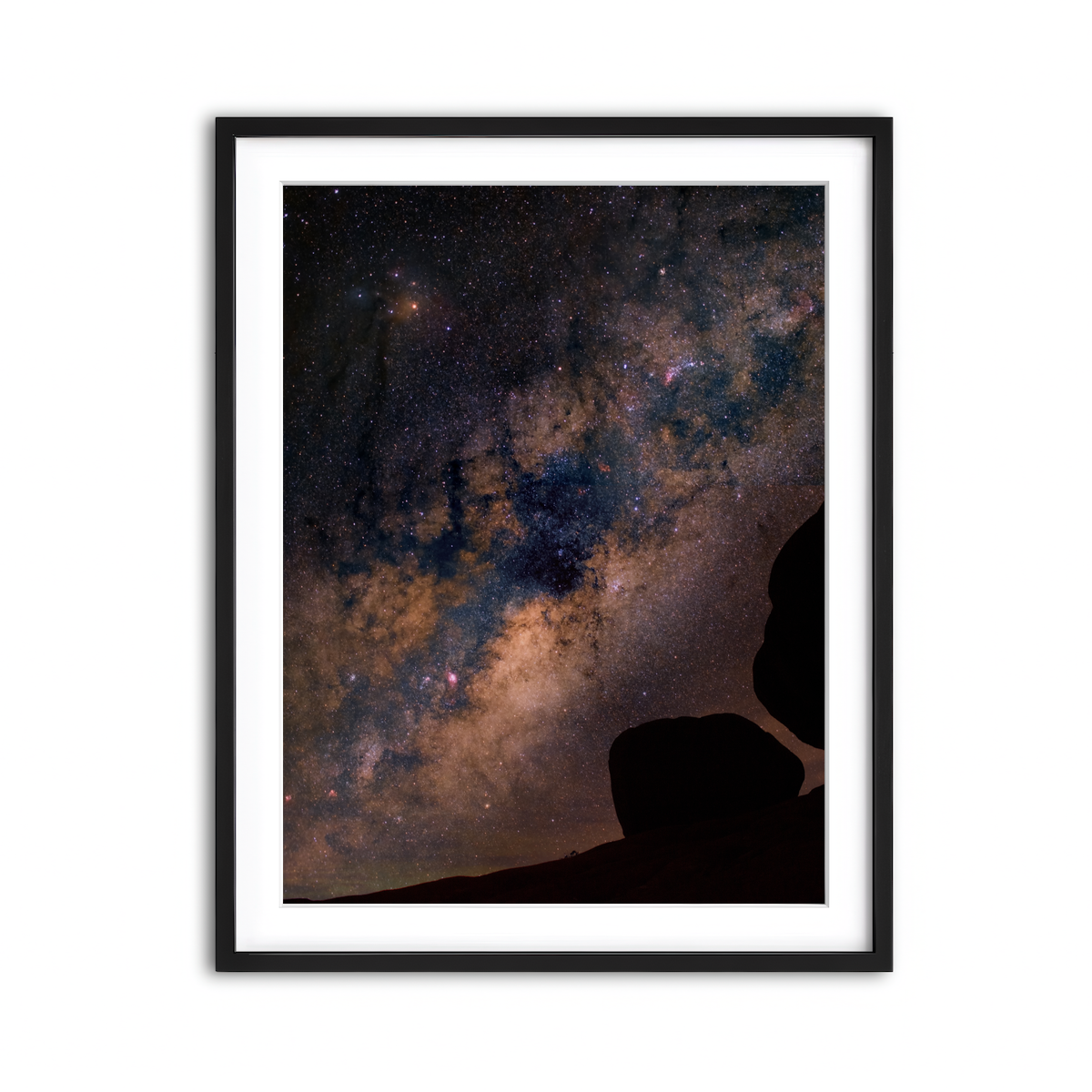 Framed Print 3x4 Black