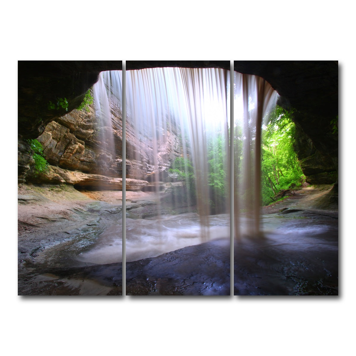 AUTO-MOCKUP WHITE | Starved Rock State Park | 3 Piece | Gallery Wrap Canvas | group=8x18