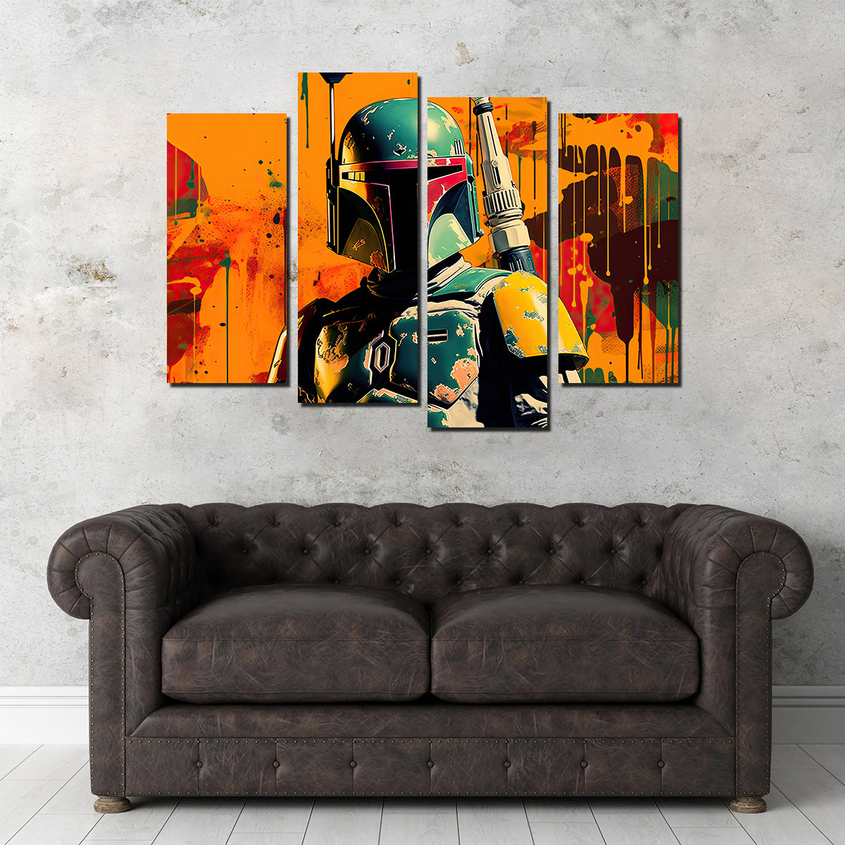 Star Wars Fett Wall Art
