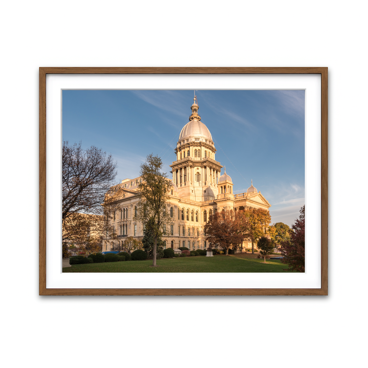 Framed Print 4x3 Walnut