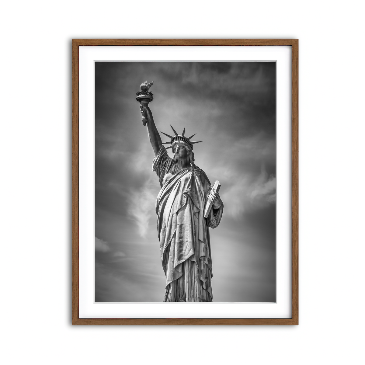 Framed Print 3x4 Walnut