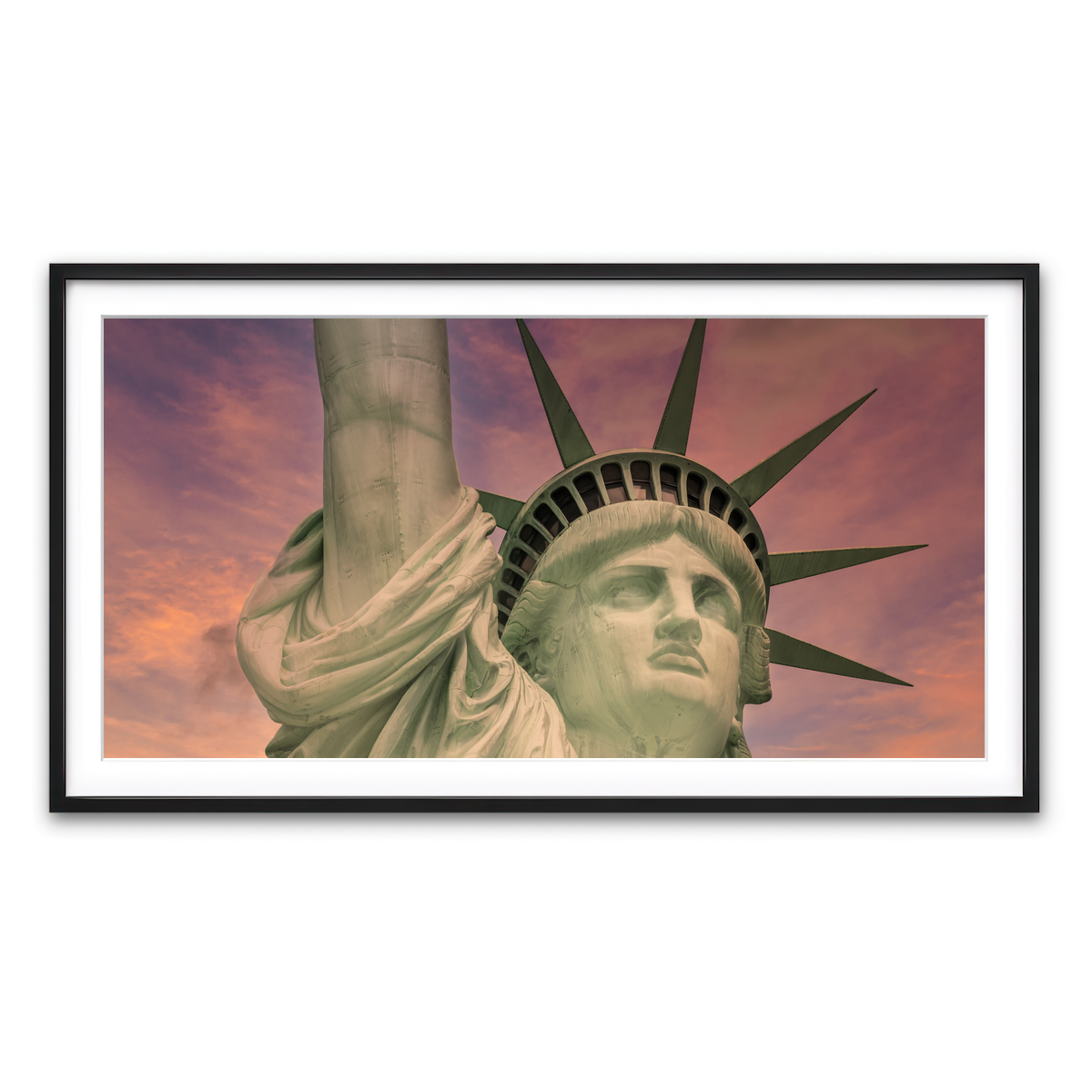 Framed Print 2x1 Black