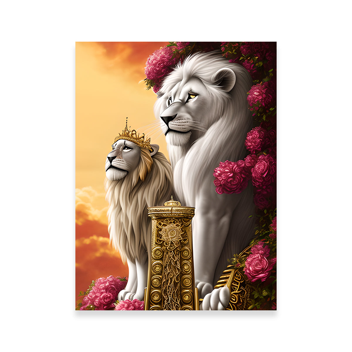 Steampunk Fantasy Lion King