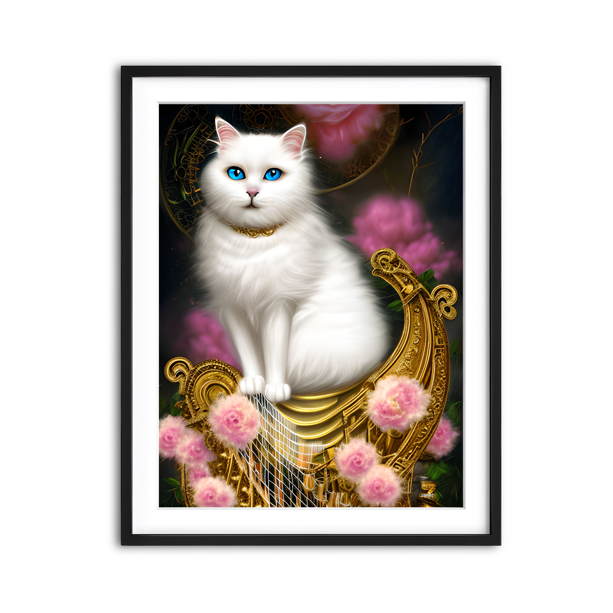Framed Print 3x4 Black